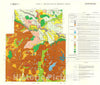 Map : Geology of Sheridan County, North Dakota:  part I, 1981 Cartography Wall Art :