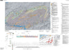 Map : Generalized geologic map of bedrock lithologies and surficial deposits in the Great Smoky Mountains National Park region, Tennessee and North Carolina, 2005 Cartography Wall Art :