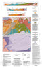Map : Geologic map of the Agua Dulce quadrangle, Los Angeles County, California, 1996 Cartography Wall Art :