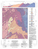 Map : Geologic map of the Crystal Lake quadrangle, Los Angeles County, California, 2002 Cartography Wall Art :