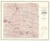 Map : Geology of Jones County [Iowa], 1896 Cartography Wall Art :