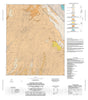 Map : Geologic map of the Cholame Hills quadrangle, San Luis Obispo & Monterey Counties, California, 2005 Cartography Wall Art :