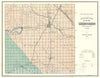 Map : Geology of Cerro Gordo County [Iowa], 1897 Cartography Wall Art :