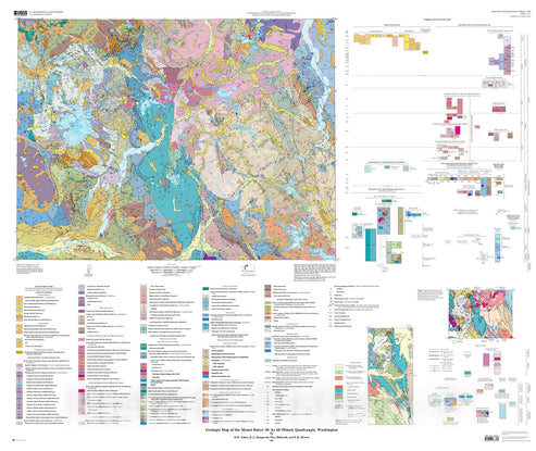 Map : Database for the geologic map of the Mount Baker 30-minute by 60 ...