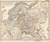 Historic Map : Europaeisches. (Baltic Countries and Russia)., 1850, Vintage Wall Art