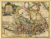 Historic Map : Canada ou Nouvelle France Suivant les Nouvelles Observations, 1700, Pieter van der Aa, Vintage Wall Art