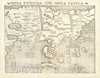 Historic Map : India Extrema XIX Nova Tabula (1st Printed Map of Asia), 1542, Sebastian M?nster, Vintage Wall Art