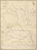 Historic Map : Map of Nebraska and Dakota, and portions of the States and Territories bordering thereon, 1867, G.K. Warren, Vintage Wall Art