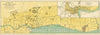 Historic Map : Street Plan of the Northern and Eastern Districts of the Foreign Settlement at Shanghai, 1908, John Bartholomew, Vintage Wall Art