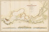 Historic Map : Chart of Suisun & Vallejo Bays with the Confluence of the Rivers Sacramento and San Joaquin California, 1850, Cadwalader Ringgold, Vintage Wall Art