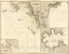 Historic Map : Ports in the Philippine Islands From Spanish Government Surveys, 1891, British Admiralty, Vintage Wall Art