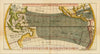 Historic Map : Representation du Cours ordinaire des Vents de Traverse qui regnent les Cotes dans la grande Mer Du Sud [California as an Island], 1747, Vintage Wall Art