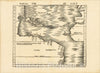 Historic Map : Tabula Terre Nove [The Admiral's Map], 1513, Martin Waldseem?ller, Vintage Wall Art