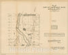 Historic Map : Plat of the Town of Albuquerque Grant In Bernalillo County New Mexico, 1883, U.S. Government Land Office, Vintage Wall Art