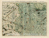 Historic Map : Carte Particuliere Des Environs D'Arthois Due Boulenois et D'Une Partie De La Picardie , c1730, Johannes Covens, Vintage Wall Art