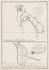 Historic Map : Plan du Port De St. Diego en Californie 1782 with Plan Du Port et du Departement de San Blas, 1777, 1797, Jean Francois Galaup de La Perouse, Vintage Wall Art