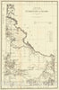 Historic Map : Territory of Idaho, 1876, 1876, General Land Office, v2, Vintage Wall Art