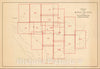 Historic Map : (Key Sheet) The King Plats of the City of Washington in the District of Columbia, 1803, 1846, Nicholas King, Vintage Wall Art