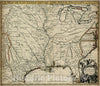 Historic Map : A Map of Louisiana And Of The River Mississipi, ., 1721, , Vintage Wall Art
