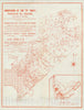 Historic Map : Subdivisions of the, 1886, Schmidt Label & Litho. Co., Vintage Wall Art