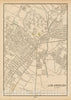 Historic Map : Los Angeles Cal., c1895, George F. Cram, Vintage Wall Art