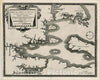 Historic Map : Baya De Todos os Sanctos, met alle syn kreken ende rivieren, c1624, Hessel Gerritsz, Vintage Wall Art