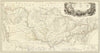 Historic Map : Map to Illustrate the Route of Prince Maximilian of Wied in the Interior of North America from Boston to the Upper Missouri, 1839, Karl Bodmer, Vintage Wall Art