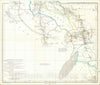 Historic Map : [Uganda - South Sudan ], 1863, Augustus Herman Petermann, Vintage Wall Art