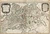 Historic Map : La Russie Blanche ou Moscovie Divisee Suivant l'Estendue Des Royaumes Duches, 1685, Alexis-Hubert Jaillot, Vintage Wall Art