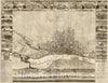 Historic Map : Plan de la Ville de Varsovie Dedie, 1762, Pierre Ricaud de Tirregaille, Vintage Wall Art