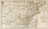 Historic Map : A Map of the Middle British Colonies In North America, 1755, , Vintage Wall Art