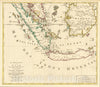 Historic Map : Singapore, Sumatra, Borneo and Java, 1700, Pieter Mortier, Vintage Wall Art