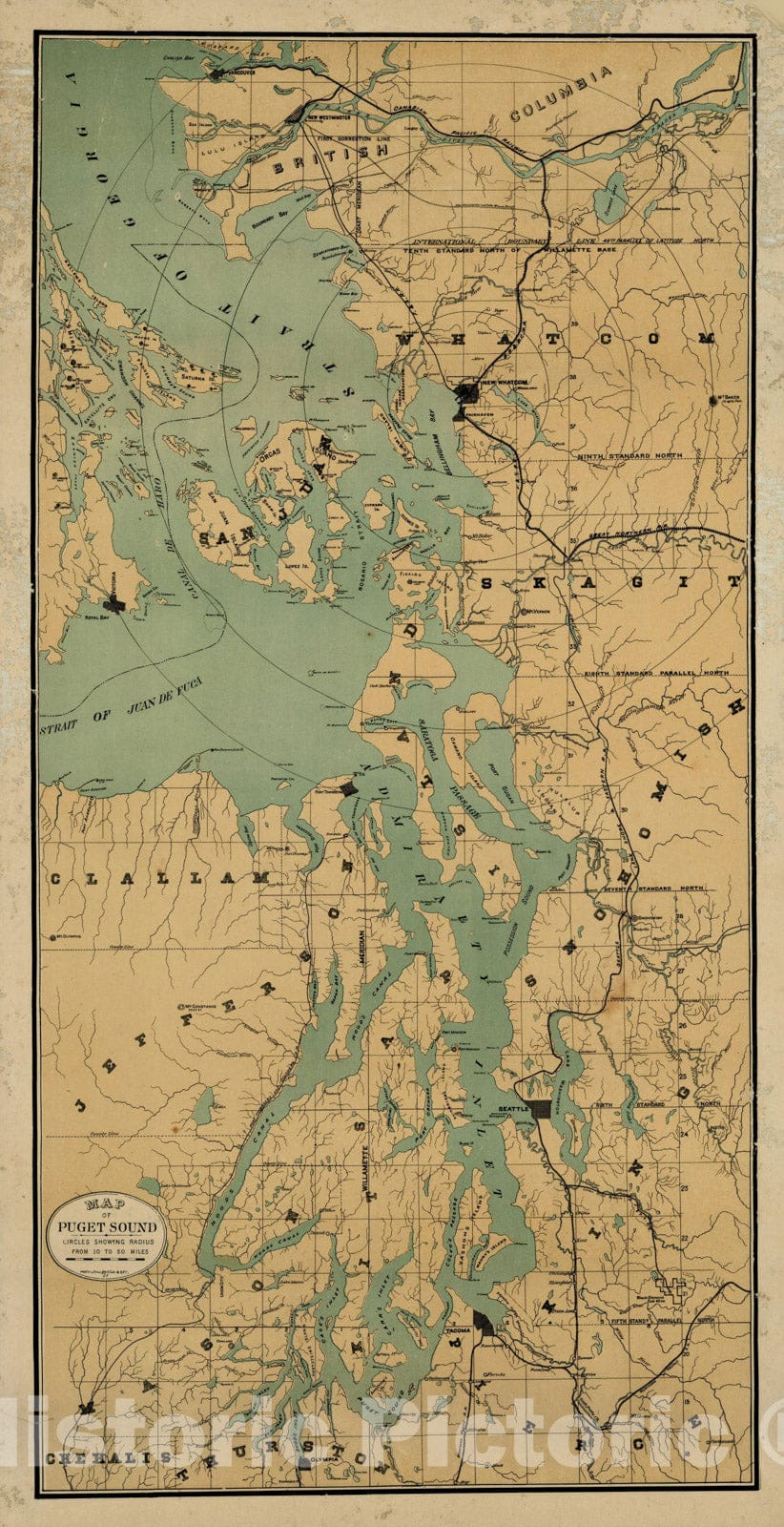 Puget Sound Map