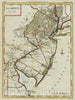 Historic Map : The Jerseys, &c. &c, 1777, Thomas Condor, v2, Vintage Wall Art