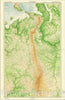 Historic Map : (Second World War - Soviet Union) Deutsche Heereskarte Ost-Europa 1:1 500 000 Zusammendruck Nr. 2, 1943, General Staff of the German Army, Vintage Wall Art
