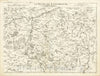 Historic Map : Le Duche de Luxembourg, et Le Comte de Namur, 1668, 1668, Pierre Du Val, Vintage Wall Art