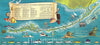 Historic Map : Your treasure map, to the sea Florida Keys and Key West, Cruise-By-Care On The Scenic Overseas Highway, c1960, Vintage Wall Art