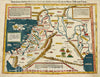 Historic Map : Syria, Cypern, Palestina, Mesopotamia, Babylonia, Chaldea, und zwey Arabia mit Bergen, Wassern, Statten, c1550, , Vintage Wall Art