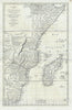 Historic Map : East Africa and South Africa, D'Anville, 1727, Vintage Wall Art