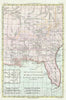 Historic Map : Florida, Louisiana, and The Carolinas, Bonne and Raynal, 1780, Vintage Wall Art