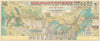 Historic Map : The Trans-Canada Highway: highway propaganda!, NHA, 1928, Vintage Wall Art