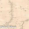 Historic Map : Nautical Chart Madagascar w/Manuscript Whaling Notes, Owen, 1828, Vintage Wall Art