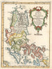Historic Map : The Northern Philippines "Luzon, Mindoro, Samar", Bellin, 1752, Vintage Wall Art