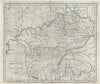 Historic Map : Kentucky, John Reid, 1796, Vintage Wall Art