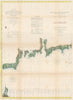 Historic Map : Block Island and Newport Rhode Island, U.S. Coast Survey, 1860, Vintage Wall Art