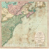Historic Map : The United States and British Canada, Cradock and Joy, 1813, Vintage Wall Art