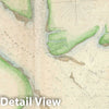Historic Map : Beaufort Harbor, South Carolina and Port Royal Entrance, U.S. Coast Survey, 1855, Vintage Wall Art