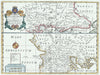Historic Map : Ancient Macedonia and The Balkans "Thrace", Wells, 1712, Vintage Wall Art