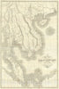 Historic Map : Southeast Asia - Thailand, Crawfurd and Walker, 1828, Vintage Wall Art