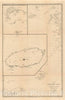 Historic Map : Nautical Chart The Ryukyu Islands and The Korea Strait, Belcher, 1848, Vintage Wall Art